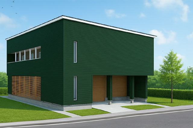 建物外観（完成イメージ）